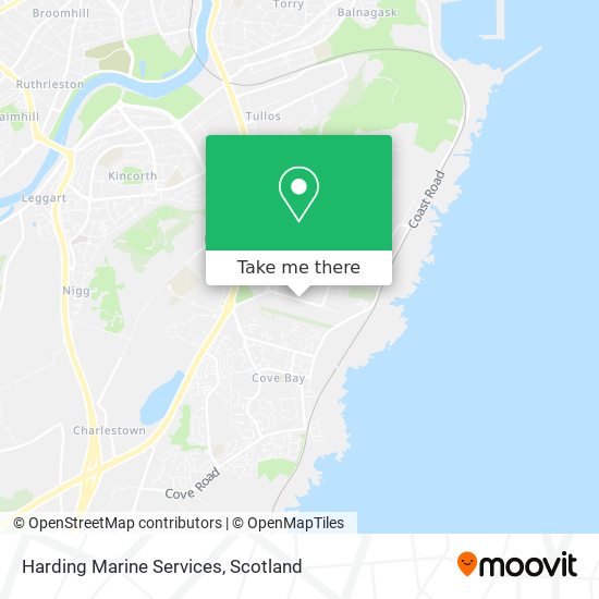 Harding Marine Services map