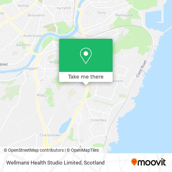 Wellmans Health Studio Limited map