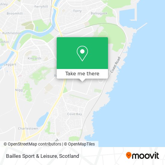 Bailles Sport & Leisure map