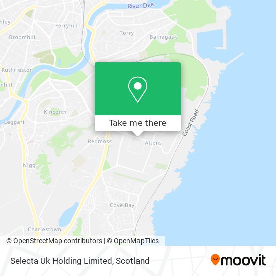 Selecta Uk Holding Limited map