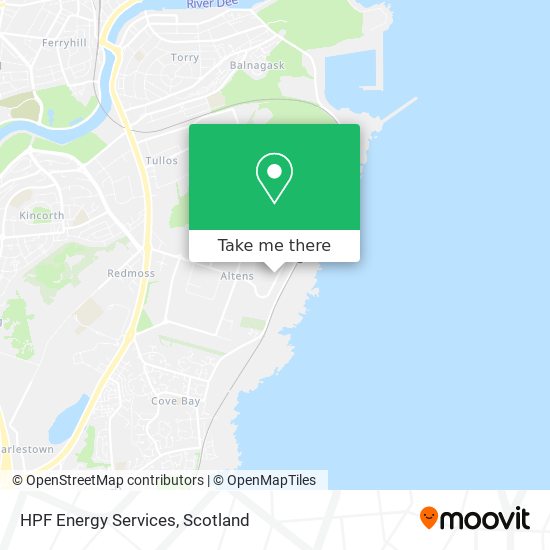 HPF Energy Services map