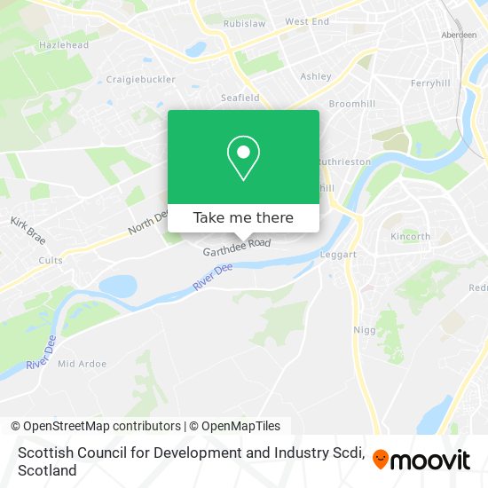 Scottish Council for Development and Industry Scdi map