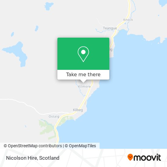 Nicolson Hire map