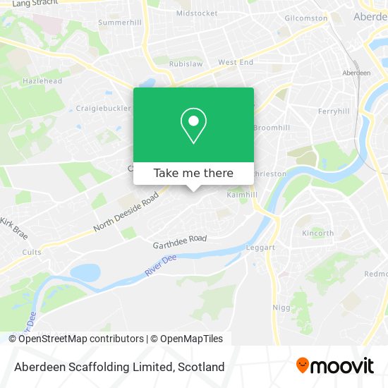 Aberdeen Scaffolding Limited map