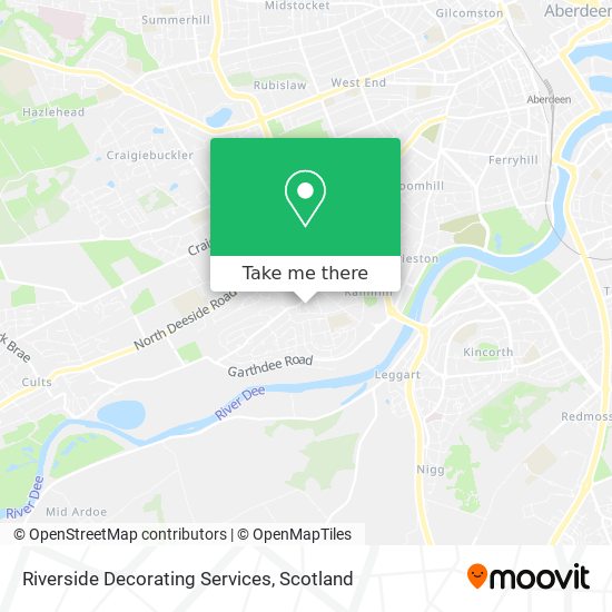 Riverside Decorating Services map
