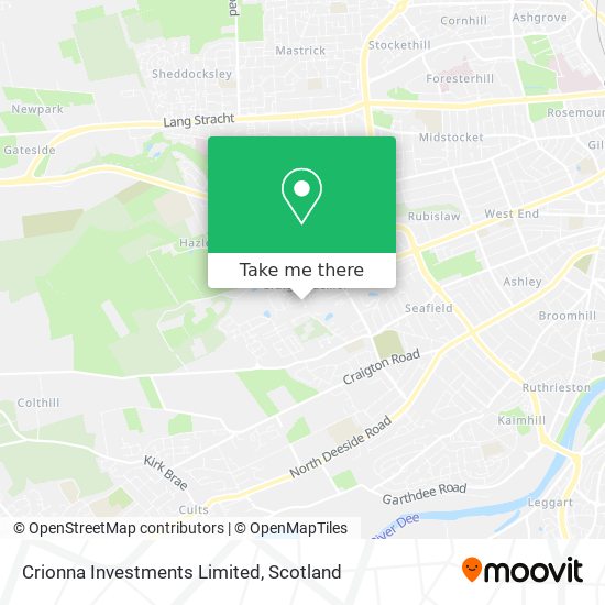 Crionna Investments Limited map