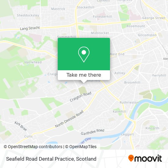 Seafield Road Dental Practice map