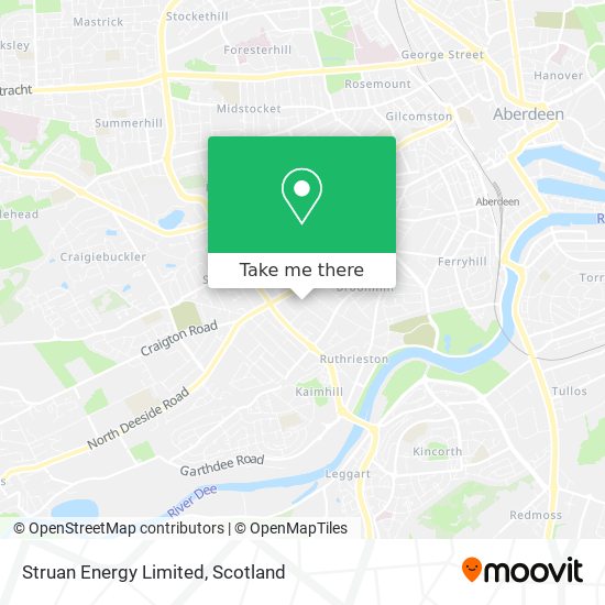 Struan Energy Limited map