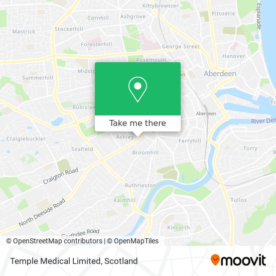 Temple Medical Limited map