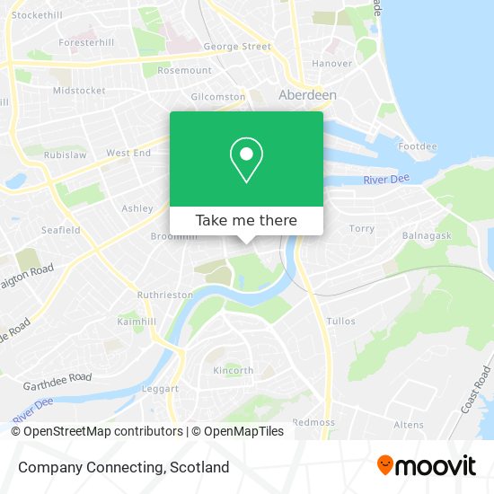 Company Connecting map