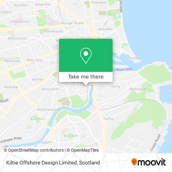 Kiltie Offshore Design Limited map