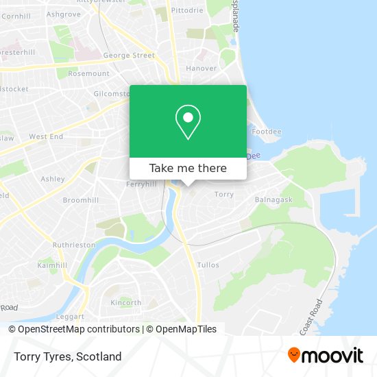 Torry Tyres map