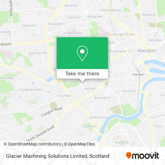 Glacier Machining Solutions Limited map