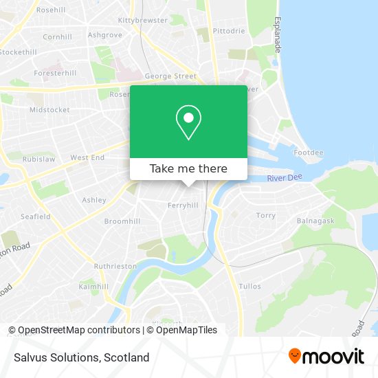 Salvus Solutions map