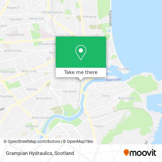 Grampian Hydraulics map