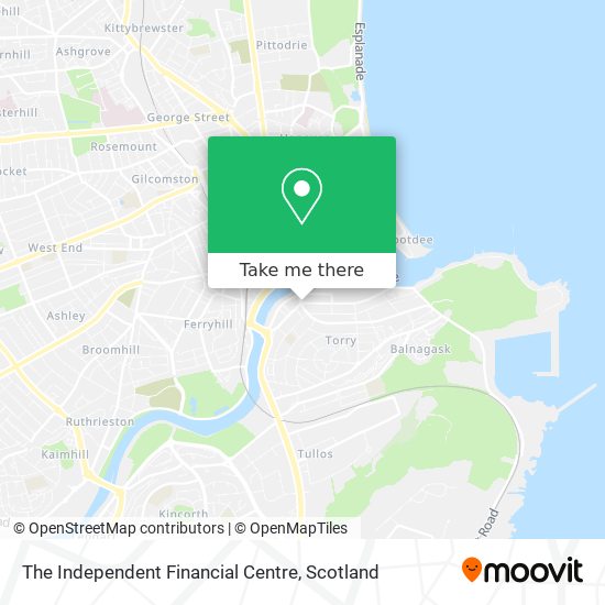 The Independent Financial Centre map
