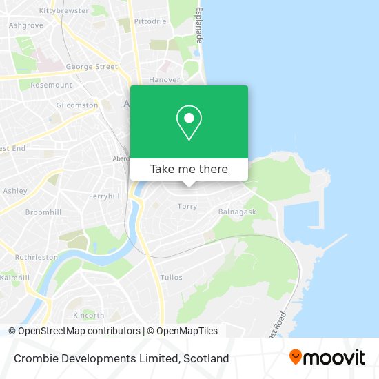 Crombie Developments Limited map