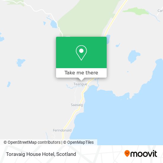 Toravaig House Hotel map