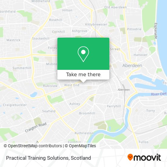 Practical Training Solutions map