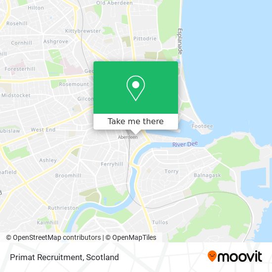 Primat Recruitment map