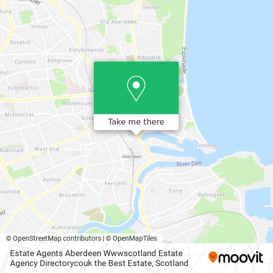 Estate Agents Aberdeen Wwwscotland Estate Agency Directorycouk the Best Estate map