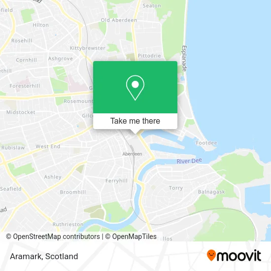Aramark map