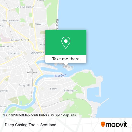 Deep Casing Tools map