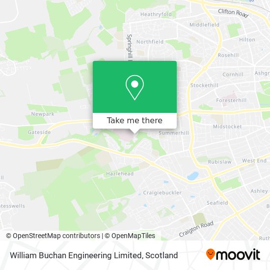 William Buchan Engineering Limited map