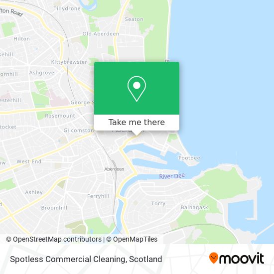 Spotless Commercial Cleaning map