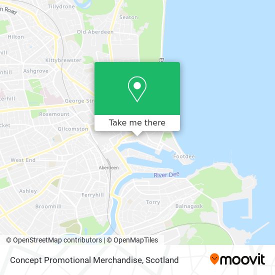 Concept Promotional Merchandise map