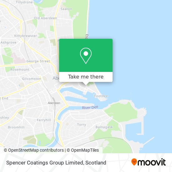 Spencer Coatings Group Limited map