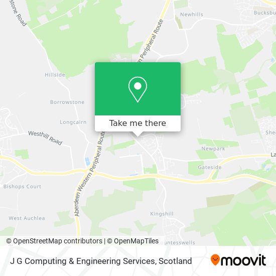 J G Computing & Engineering Services map