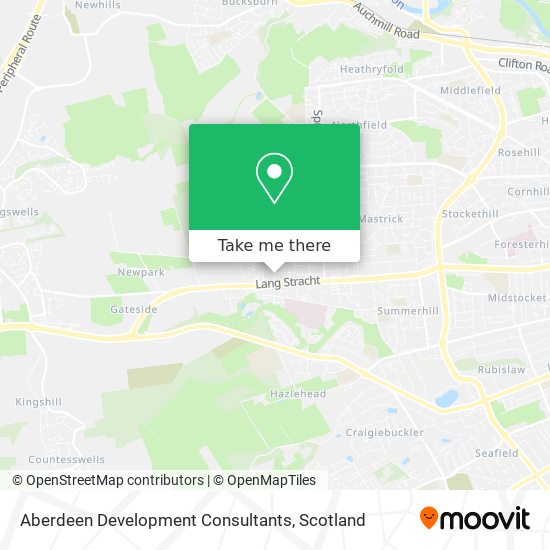 Aberdeen Development Consultants map