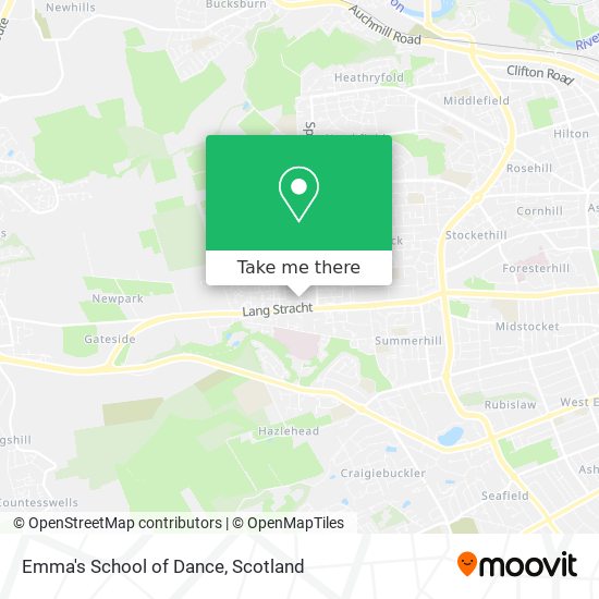 Emma's School of Dance map