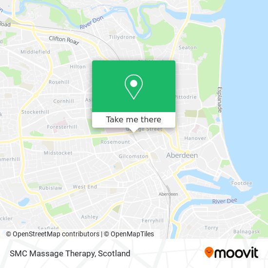 SMC Massage Therapy map