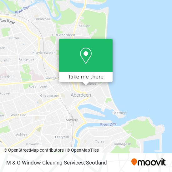 M & G Window Cleaning Services map
