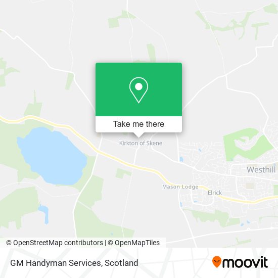 GM Handyman Services map