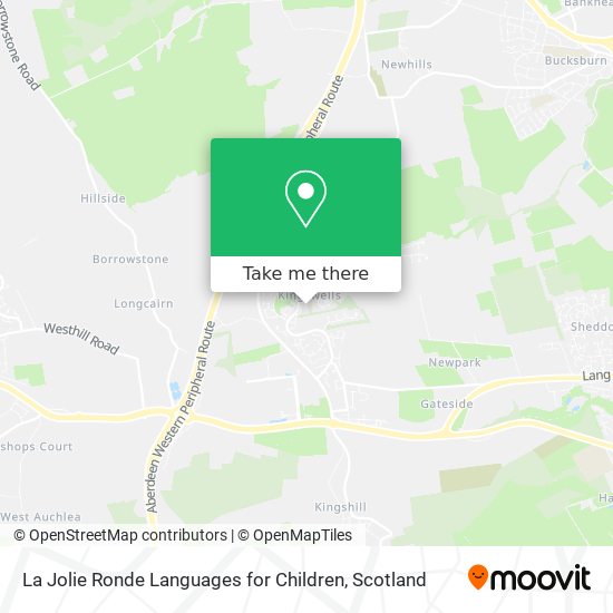 La Jolie Ronde Languages for Children map