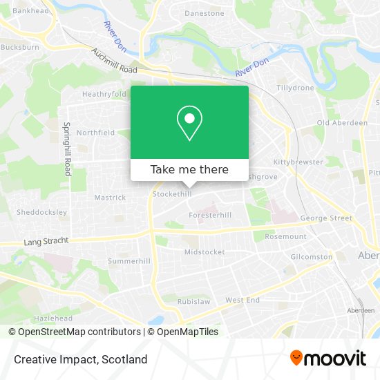Creative Impact map