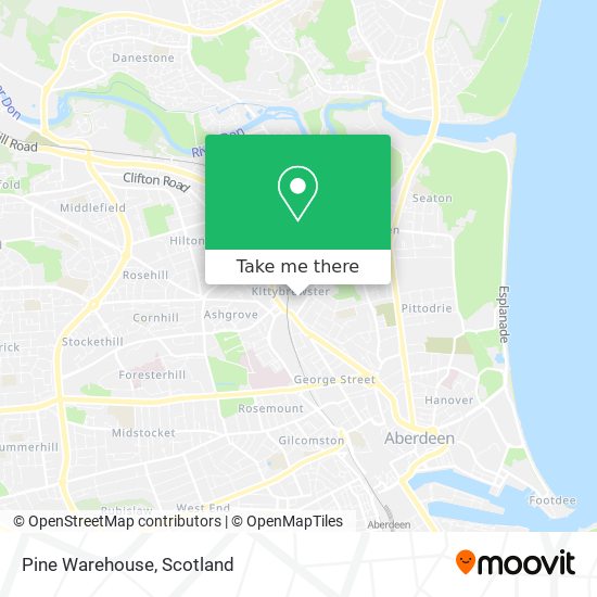 Pine Warehouse map