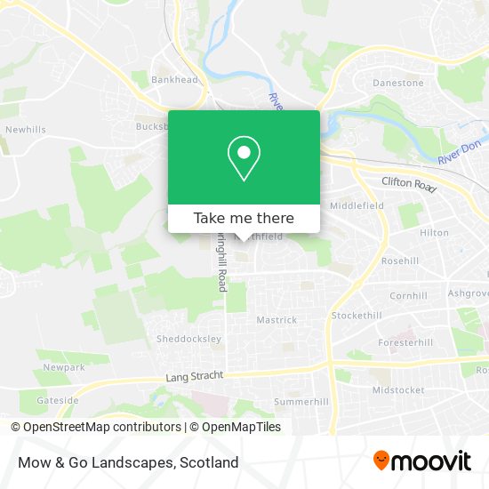 Mow & Go Landscapes map