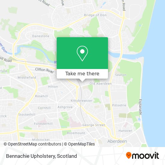 Bennachie Upholstery map