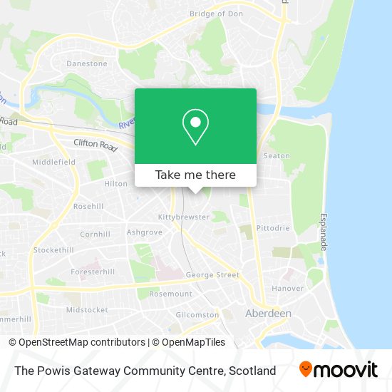 The Powis Gateway Community Centre map