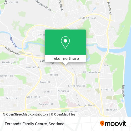 Fersands Family Centre map