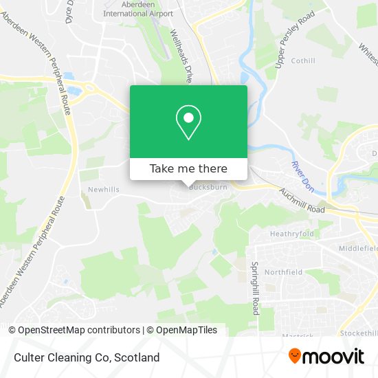 Culter Cleaning Co map