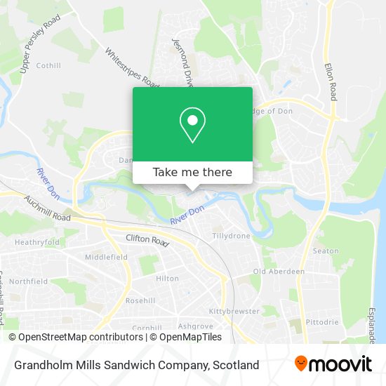 Grandholm Mills Sandwich Company map