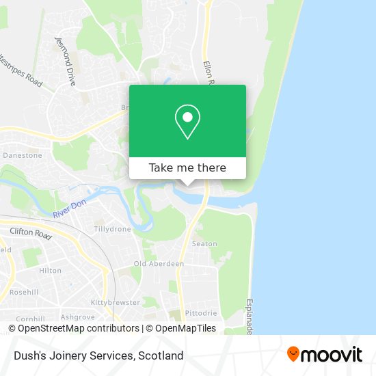 Dush's Joinery Services map