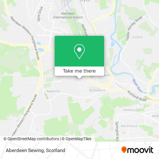 Aberdeen Sewing map