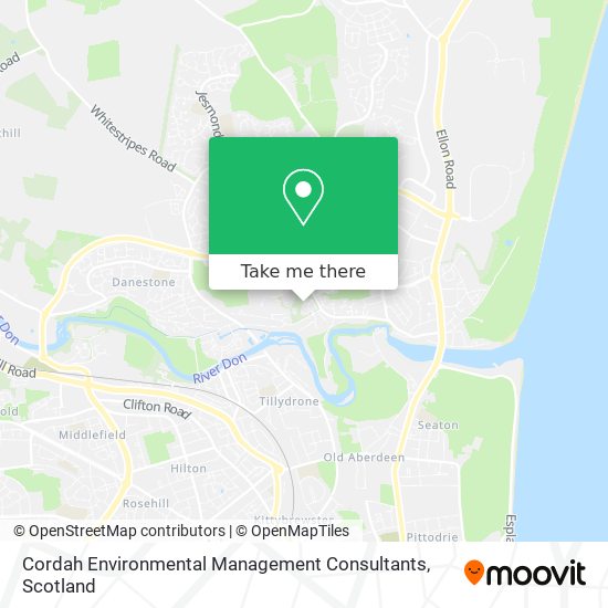 Cordah Environmental Management Consultants map