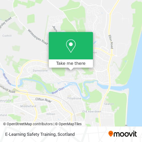 E-Learning Safety Training map